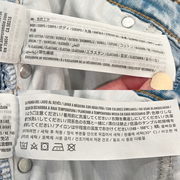 Abercrombie & Fitch the Skinny High Rise Jeans - Picture 12 of 14